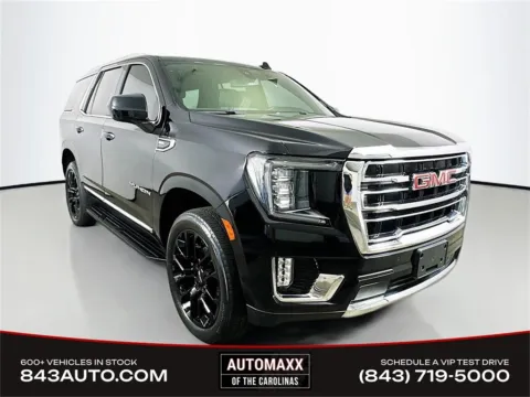 Black 2022 GMC Yukon SLT for sale in Summerville, SC