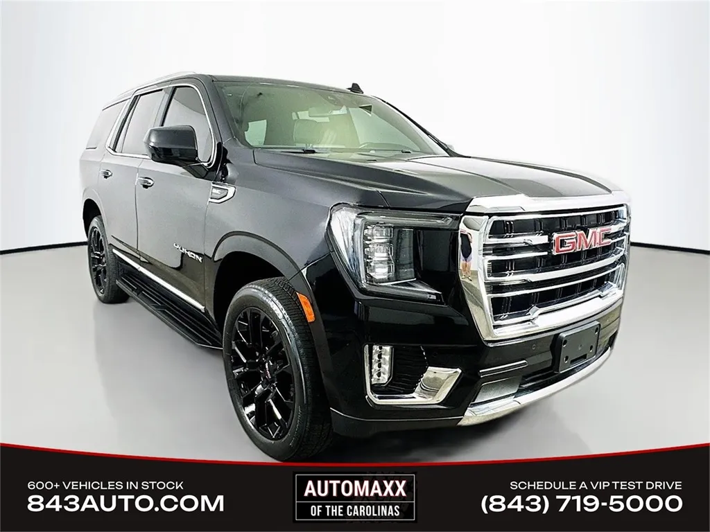 Black 2022 GMC Yukon SLT for sale in Summerville, SC