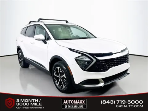 White 2023 Kia Sportage Hybrid EX for sale in Summerville, SC