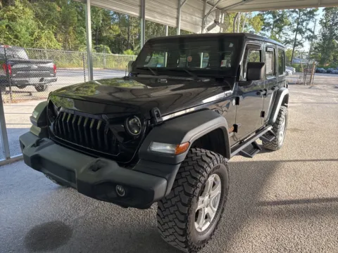 Black 2020 Jeep Wrangler Unlimited Sport S for sale in Summerville, SC