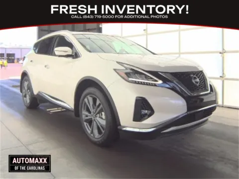 White 2024 Nissan Murano Platinum for sale in Summerville, SC
