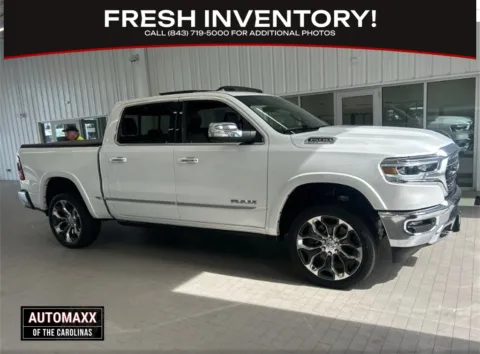 White 2021 Ram 1500 Limited for sale in Summerville, SC