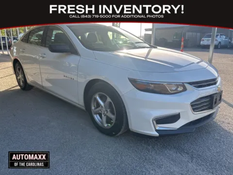White 2018 Chevrolet Malibu LS for sale in Summerville, SC