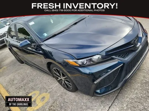 Green 2021 Toyota Camry SE for sale in Summerville, SC