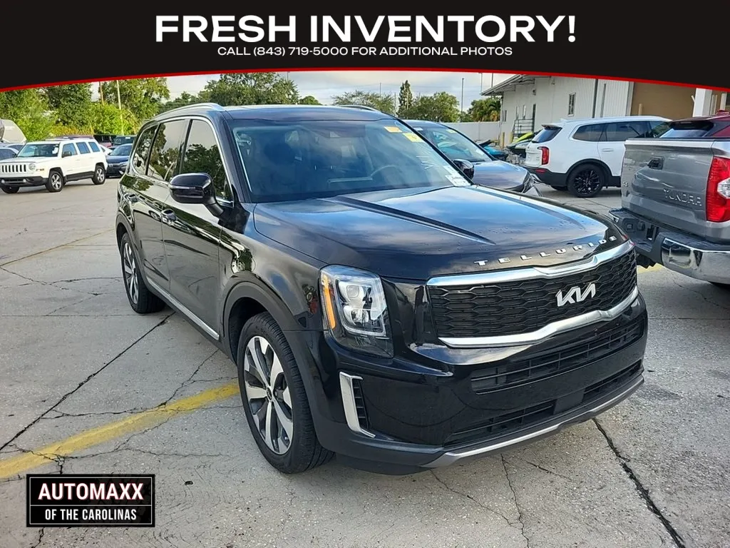 Black 2022 Kia Telluride EX for sale in Summerville, SC