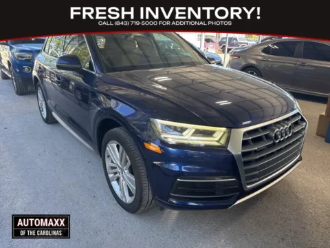 Blue 2018 Audi Q5 2.0T Premium for sale in Summerville, SC