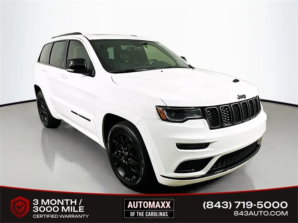 White 2021 Jeep Grand Cherokee Limited X for sale in Summerville, SC