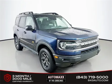 Blue 2021 Ford Bronco Sport Badlands for sale in Summerville, SC