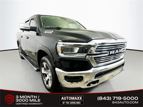 Black 2020 Ram 1500 Laramie for sale in Summerville, SC