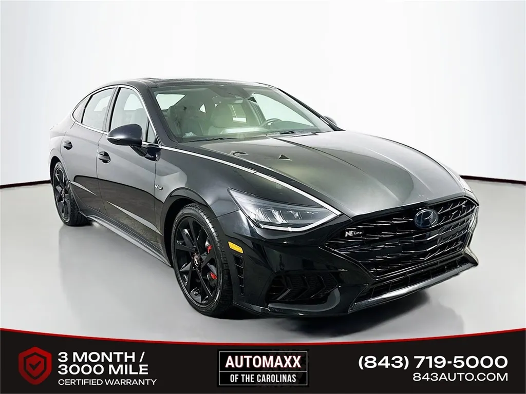 Black 2022 Hyundai Sonata N Line for sale in Summerville, SC
