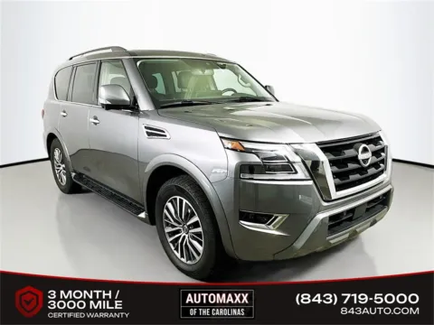 Gray 2023 Nissan Armada SL for sale in Summerville, SC