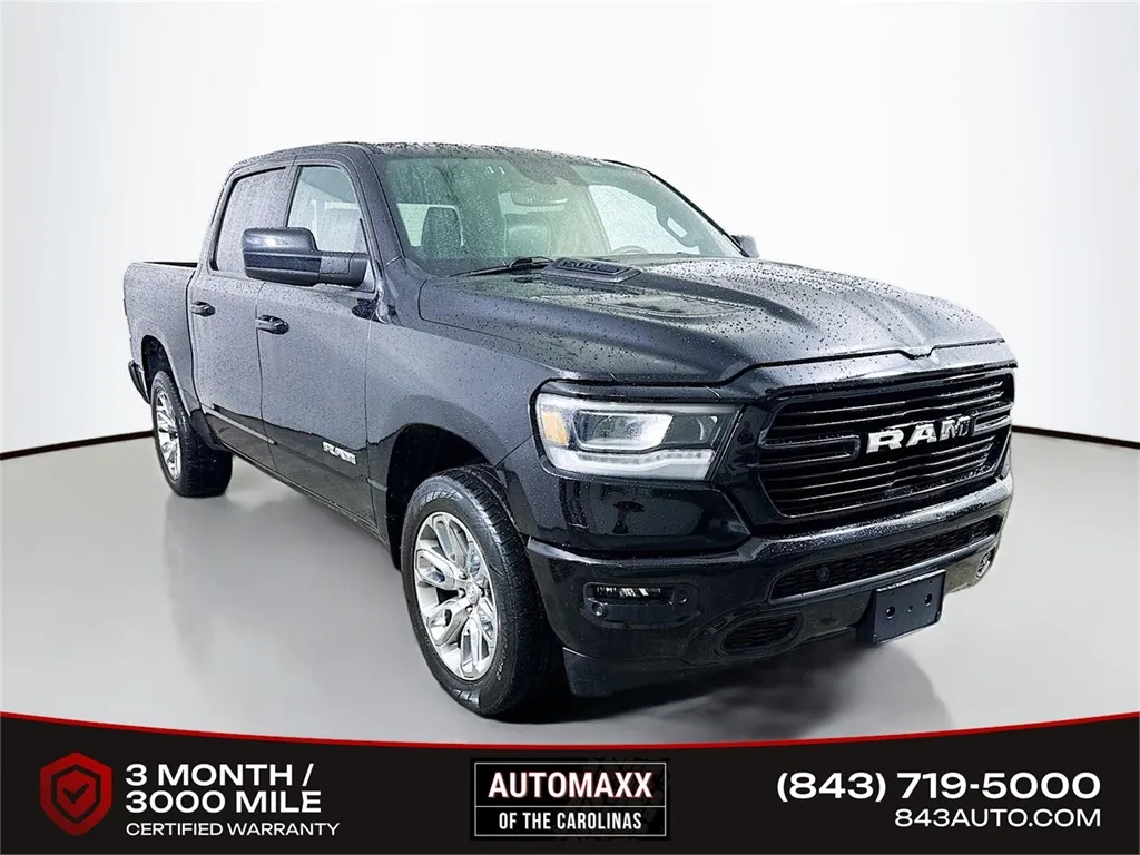 Black 2023 Ram 1500 Laramie for sale in Summerville, SC