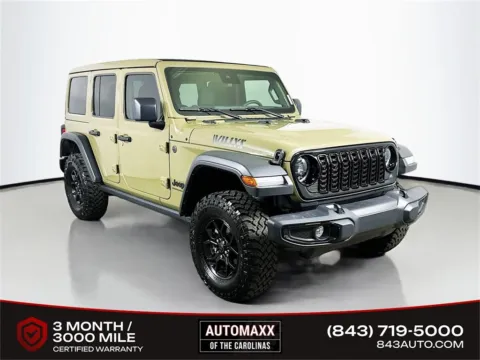 Unknown 2025 Jeep Wrangler Willys for sale in Summerville, SC