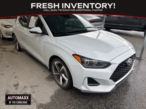 White 2020 Hyundai Veloster Turbo for sale in Summerville, SC