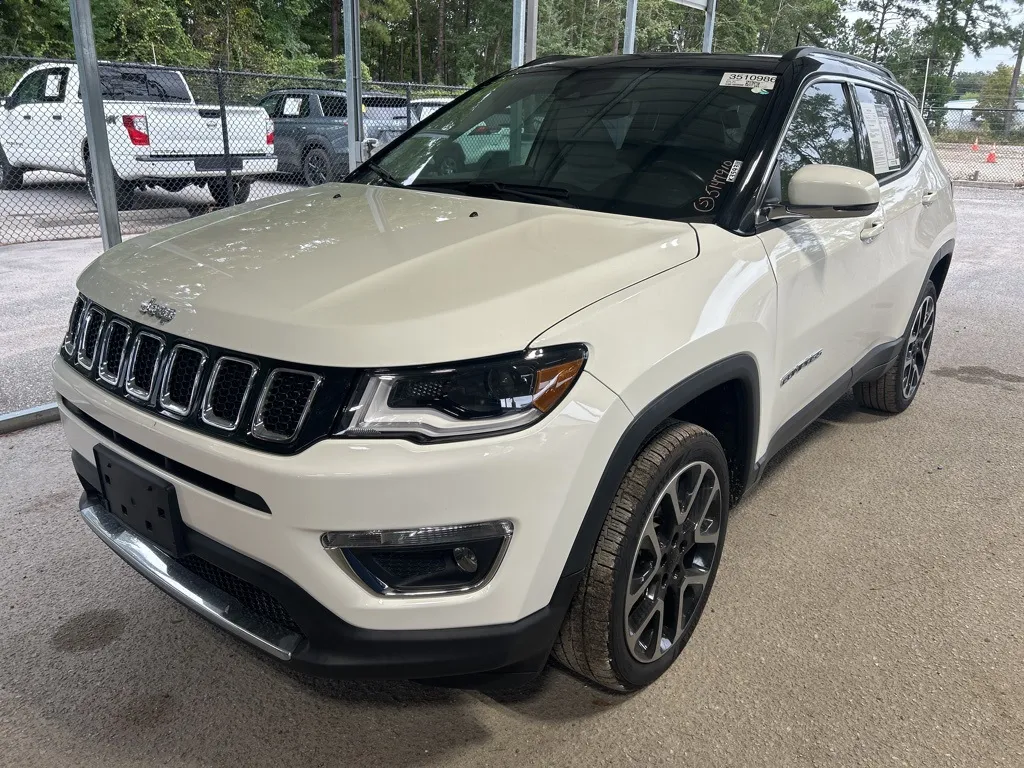 White 2018 Jeep Compass Limited for sale in Summerville, SC