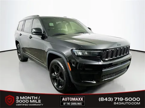 Black 2021 Jeep Grand Cherokee L Altitude for sale in Summerville, SC