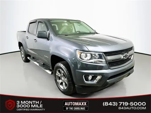 Gray 2017 Chevrolet Colorado Z71 for sale in Summerville, SC