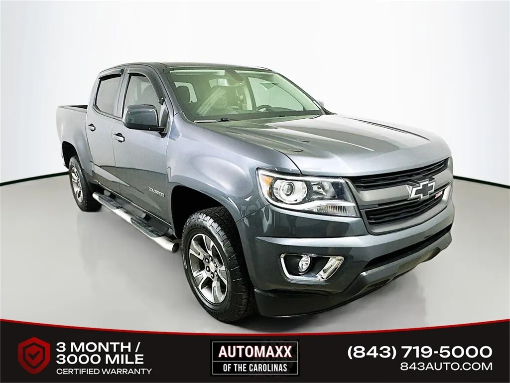 Gray 2017 Chevrolet Colorado Z71 for sale in Summerville, SC