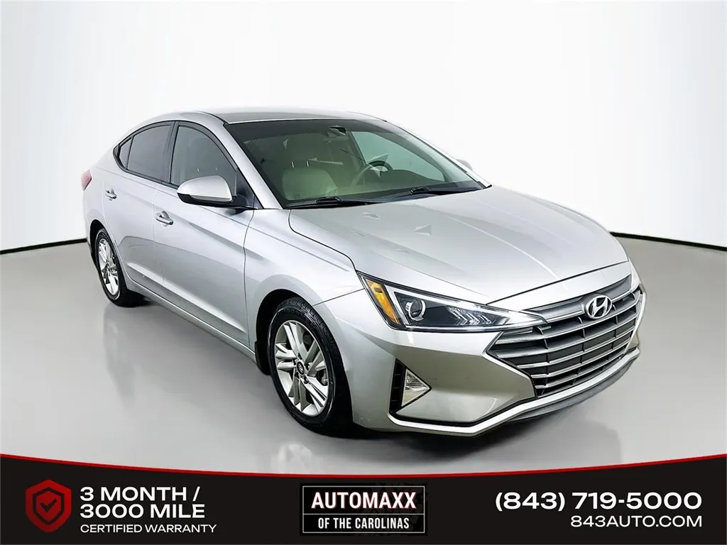 Silver 2020 Hyundai Elantra SEL for sale in Summerville, SC