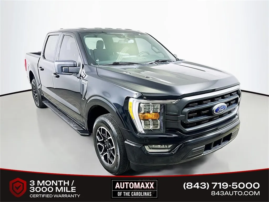 Black 2021 Ford F-150 XLT for sale in Summerville, SC