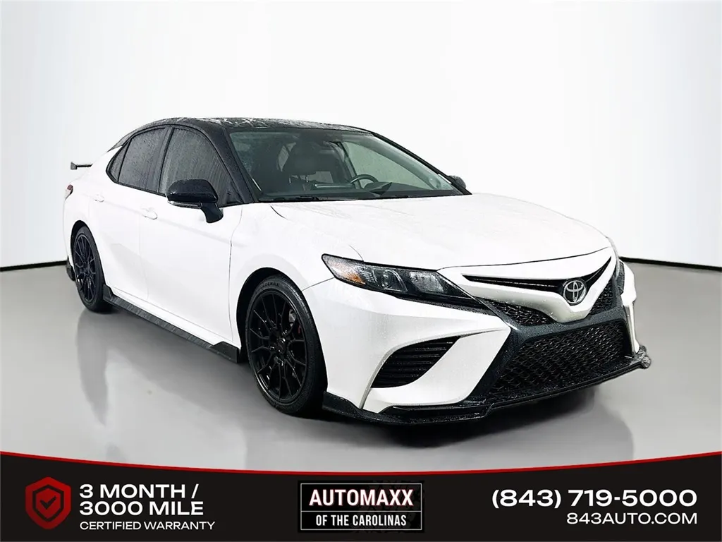 White 2022 Toyota Camry TRD V6 for sale in Summerville, SC