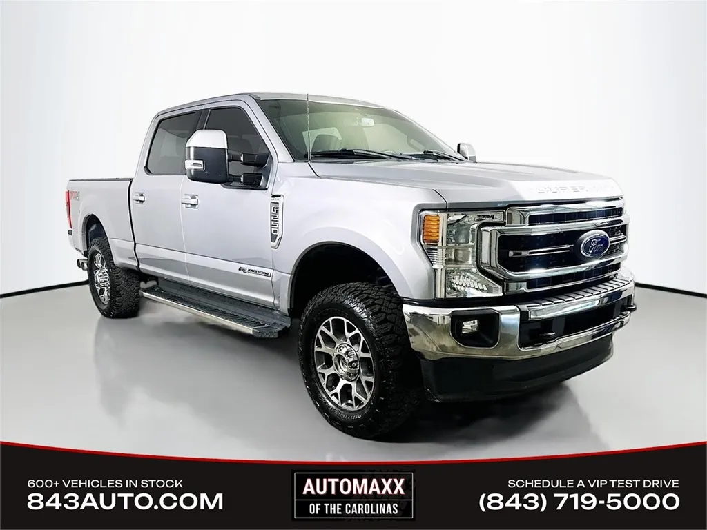 Silver 2022 Ford F-250SD Lariat for sale in Summerville, SC