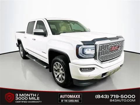 White 2018 GMC Sierra 1500 Denali for sale in Summerville, SC