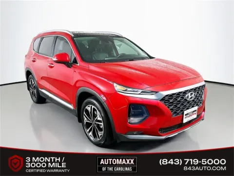 Red 2020 Hyundai Santa Fe SEL for sale in Summerville, SC