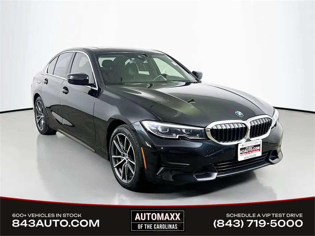 Black 2021 BMW 3 Series 330i xDrive for sale in Summerville, SC