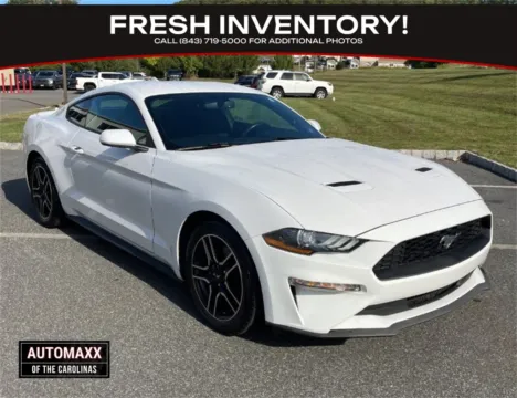 White 2020 Ford Mustang EcoBoost for sale in Summerville, SC