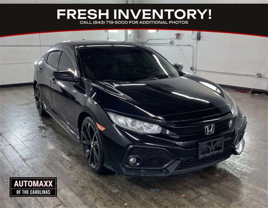 Black 2018 Honda Civic Sport for sale in Summerville, SC