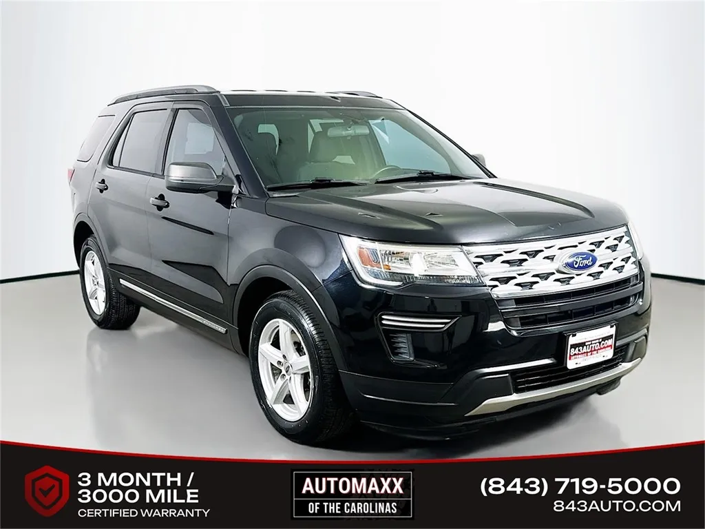 Black 2019 Ford Explorer XLT for sale in Summerville, SC