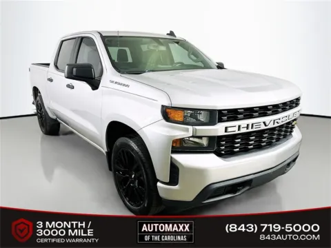 Silver 2020 Chevrolet Silverado 1500 Custom for sale in Summerville, SC