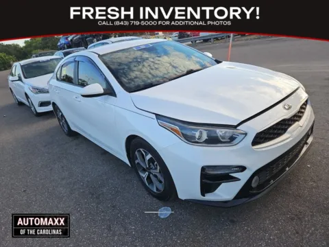White 2021 Kia Forte LXS for sale in Summerville, SC