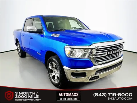 Blue 2024 Ram 1500 Laramie for sale in Summerville, SC