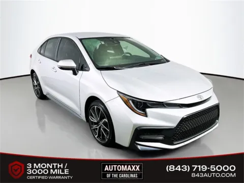 Silver 2022 Toyota Corolla SE for sale in Summerville, SC