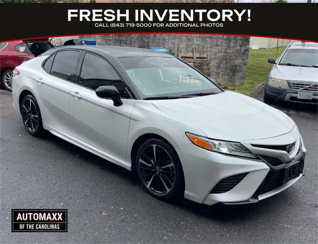 White 2020 Toyota Camry XSE for sale in Summerville, SC
