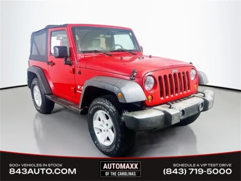 Red 2009 Jeep Wrangler X for sale in Summerville, SC