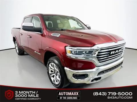 Red 2022 Ram 1500 Laramie Longhorn for sale in Summerville, SC