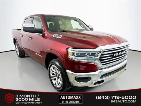 Red 2022 Ram 1500 Laramie Longhorn for sale in Summerville, SC
