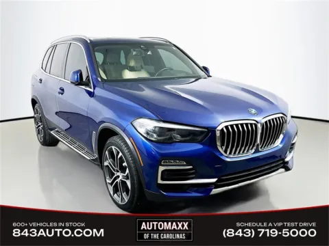 Blue 2021 BMW X5 sDrive40i for sale in Summerville, SC