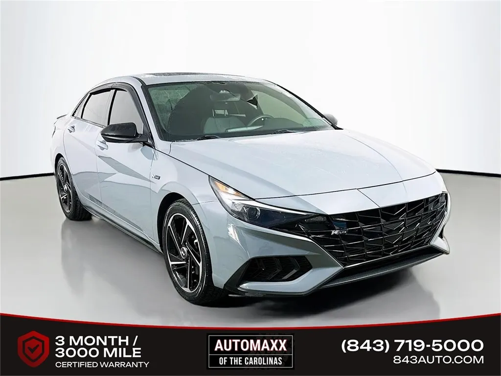 Gray 2022 Hyundai Elantra N Line for sale in Summerville, SC