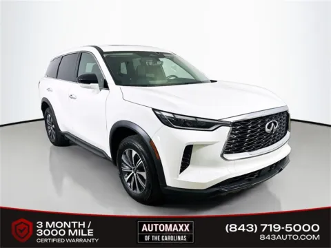 White 2025 INFINITI QX60 PURE for sale in Summerville, SC