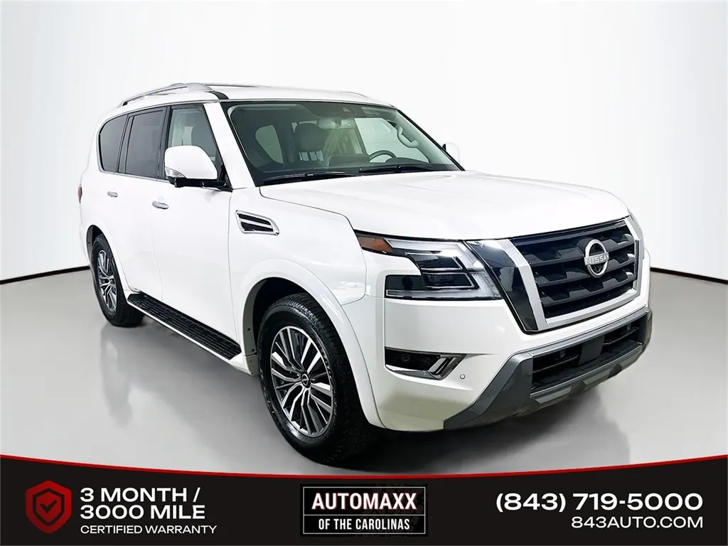 White 2024 Nissan Armada SL for sale in Summerville, SC
