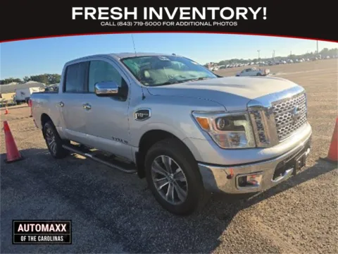 Silver 2017 Nissan Titan SL for sale in Summerville, SC