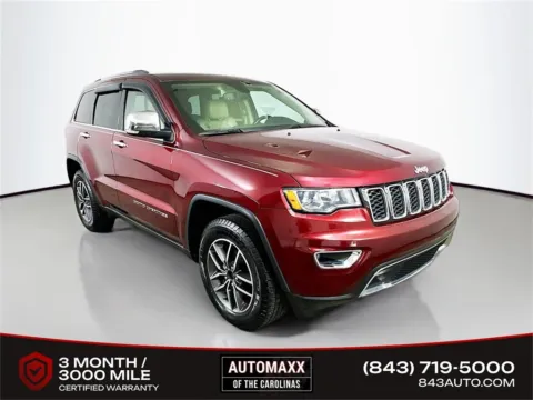 Red 2020 Jeep Grand Cherokee Limited for sale in Summerville, SC