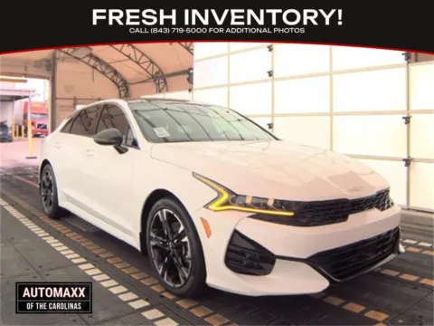 White 2022 Kia K5 GT-Line for sale in Summerville, SC