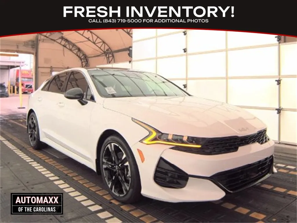 White 2022 Kia K5 GT-Line for sale in Summerville, SC