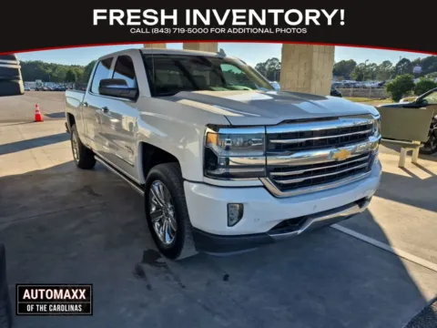 White 2018 Chevrolet Silverado 1500 High Country for sale in Summerville, SC