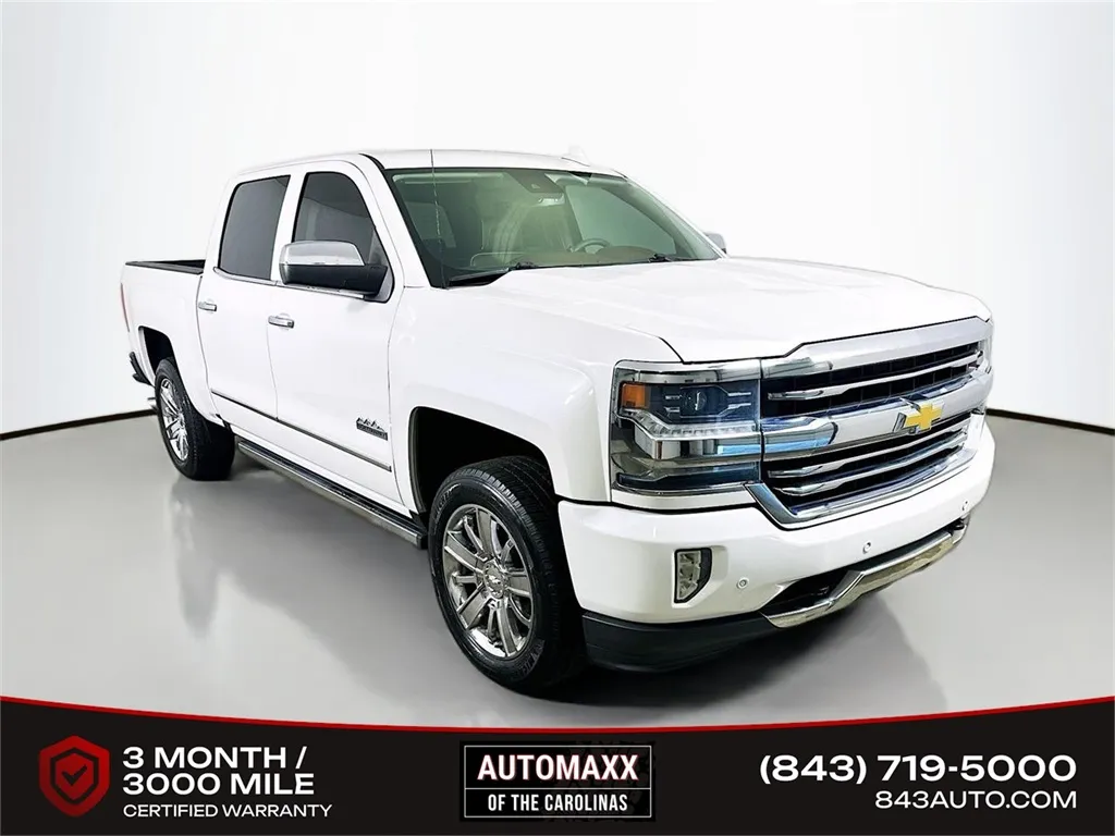 White 2018 Chevrolet Silverado 1500 High Country for sale in Summerville, SC